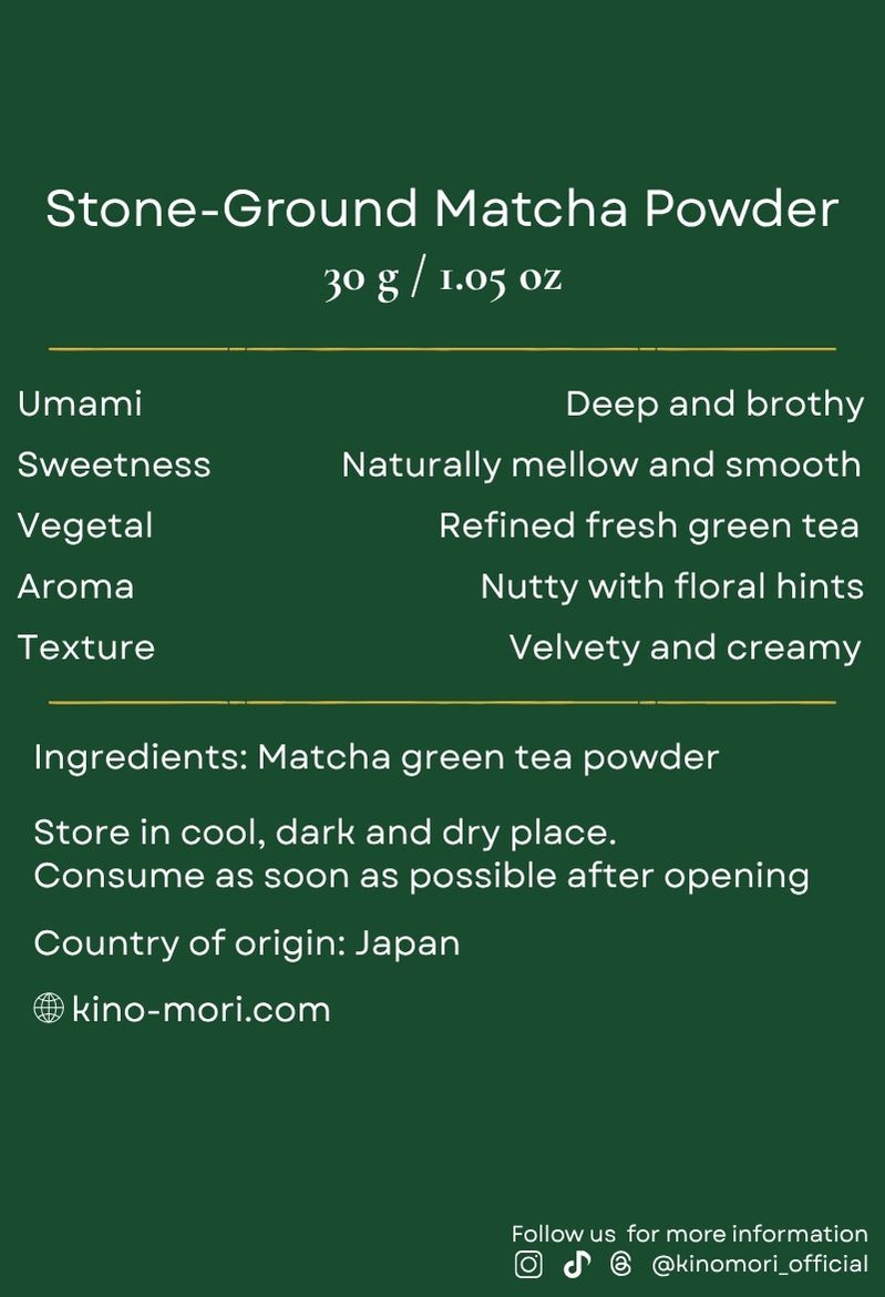 Kino‑mori Ceremonial Matcha - Uji, Kyoto